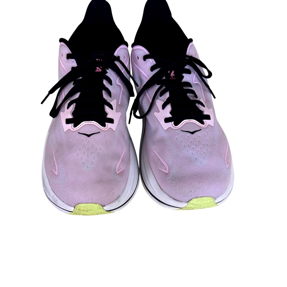 Hoka Pink and White Athletic Shoes - Picture 2 of 6